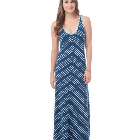 Southern Tide Ella in nautica blue maxi dress size small new without tag… - Picture 3 of 7